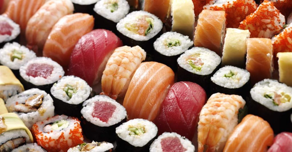 Types of Sushi 1024x534